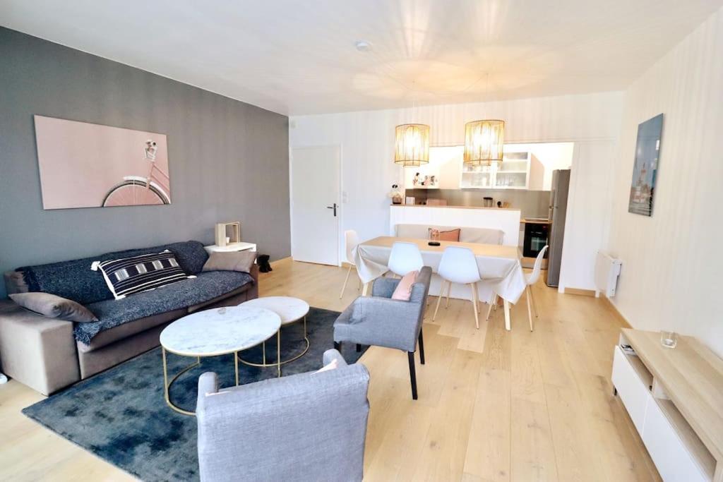Bel Apt 6 Pers, 2 Chambres Avec Balcon Et Parking Le Touquet Экстерьер фото