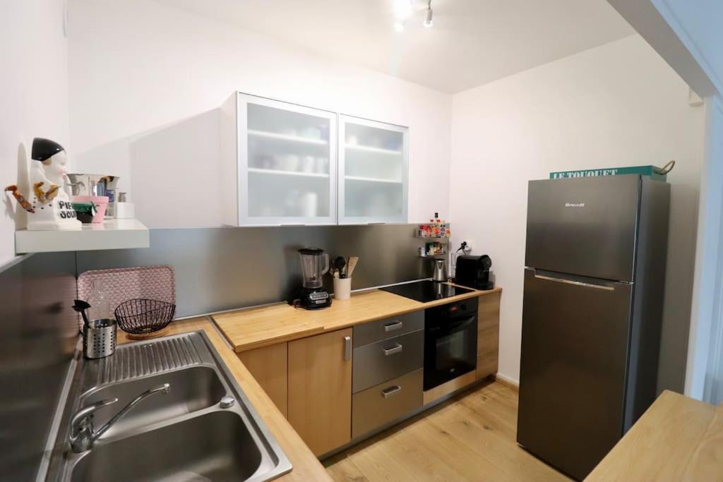 Bel Apt 6 Pers, 2 Chambres Avec Balcon Et Parking Le Touquet Экстерьер фото